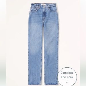 Abercrombie 90’s Straight Jean
